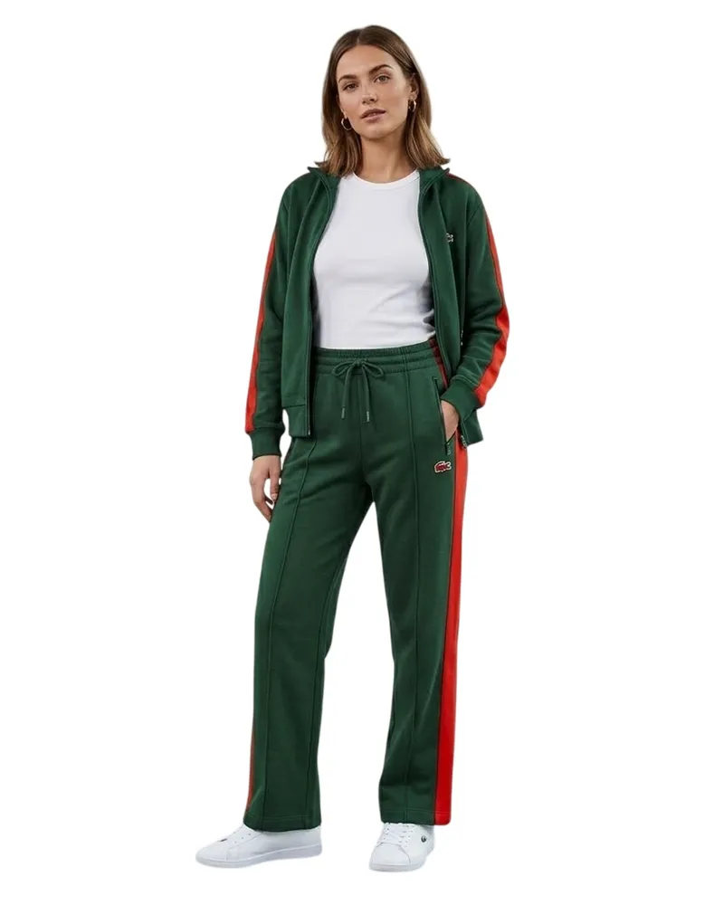 Lacoste Trainingshose für Damen (Mammutbaum Rot/Orange Waldgrün
