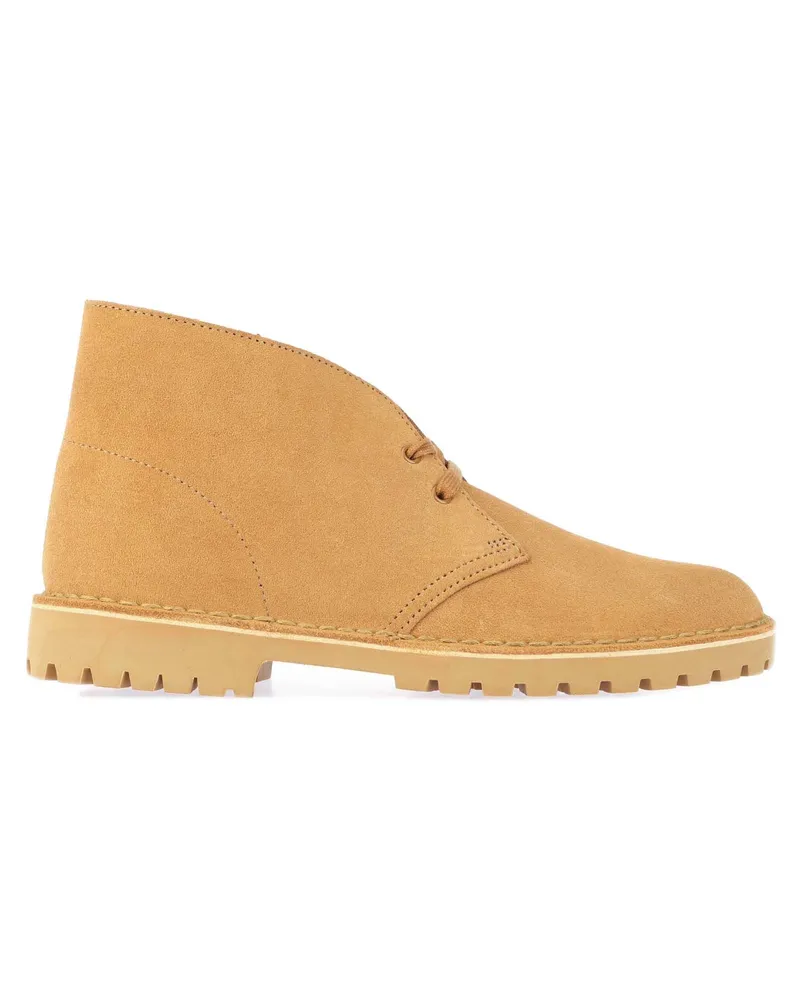 Clarks Boots Desert Rock  Pour Homme en Marron Braun