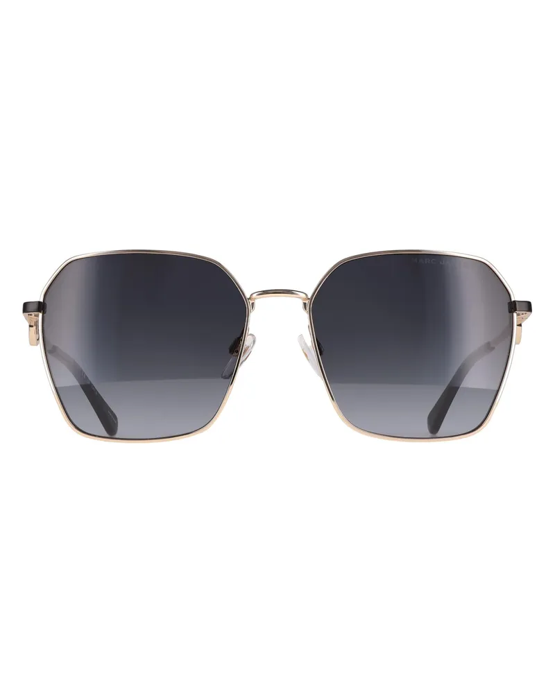 Marc Jacobs Square Sonnenbrille MARC 729/S mit dunkelgrauem Verlauf - Gold Gold