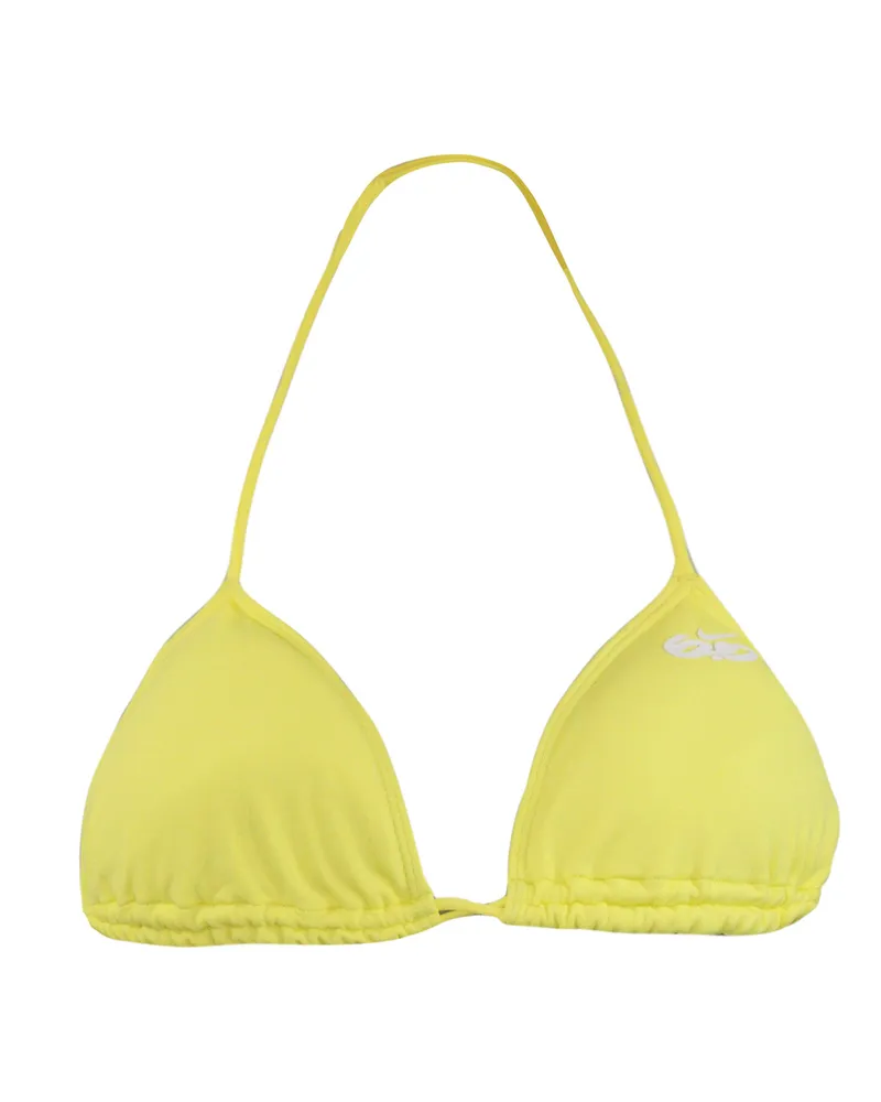 Nike Binde Binding Bading Ceolle Womens Verstellbare gelbe Bikini Top 404423 710 Gelb