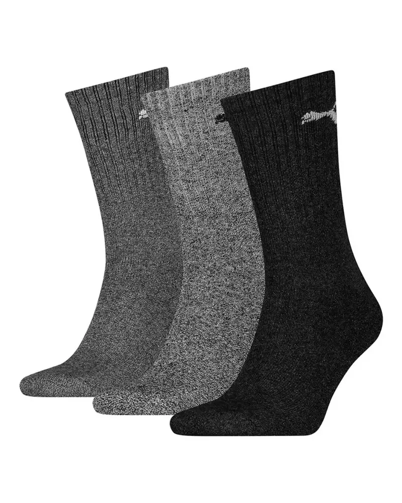 Puma Chaussettes de sport CREW - Adulte (Gris Grau