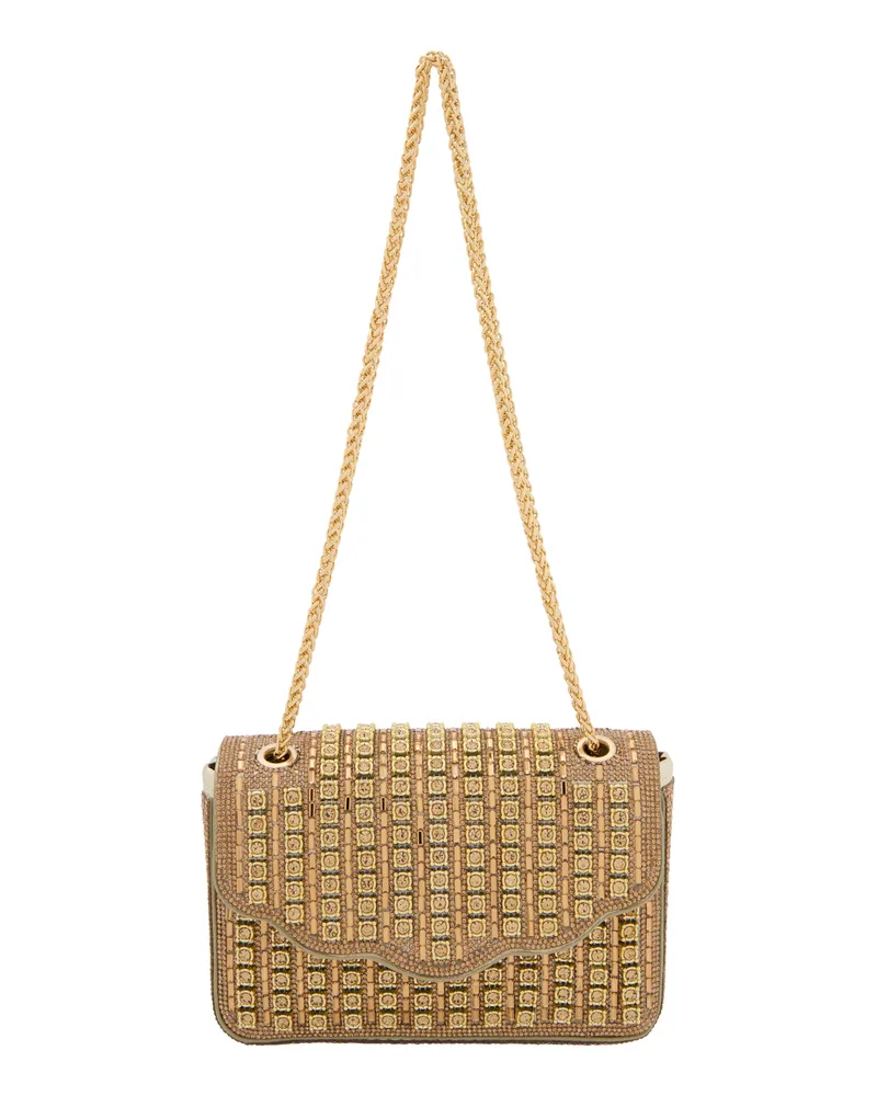 FAINA Klappentasche für Damen - Gold Gold