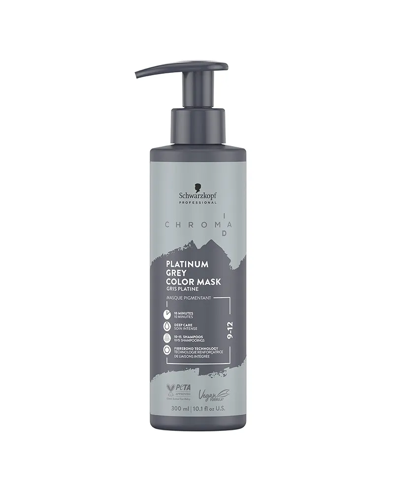 Schwarzkopf Chroma Id Bonding Farbmaske #9-12-platinum Grey 300 ml 