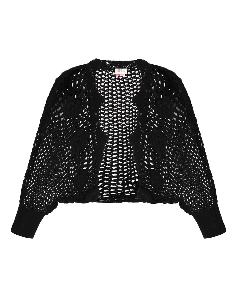 IZIA Strickjacke für Damen - Schwarz Schwarz