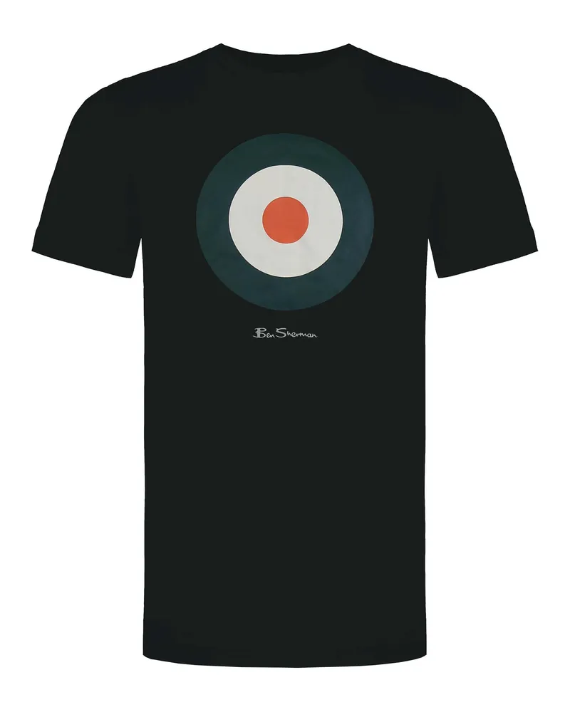 Ben Sherman Target Herren Dunkelgrünes T-Shirt Dunkelgrün