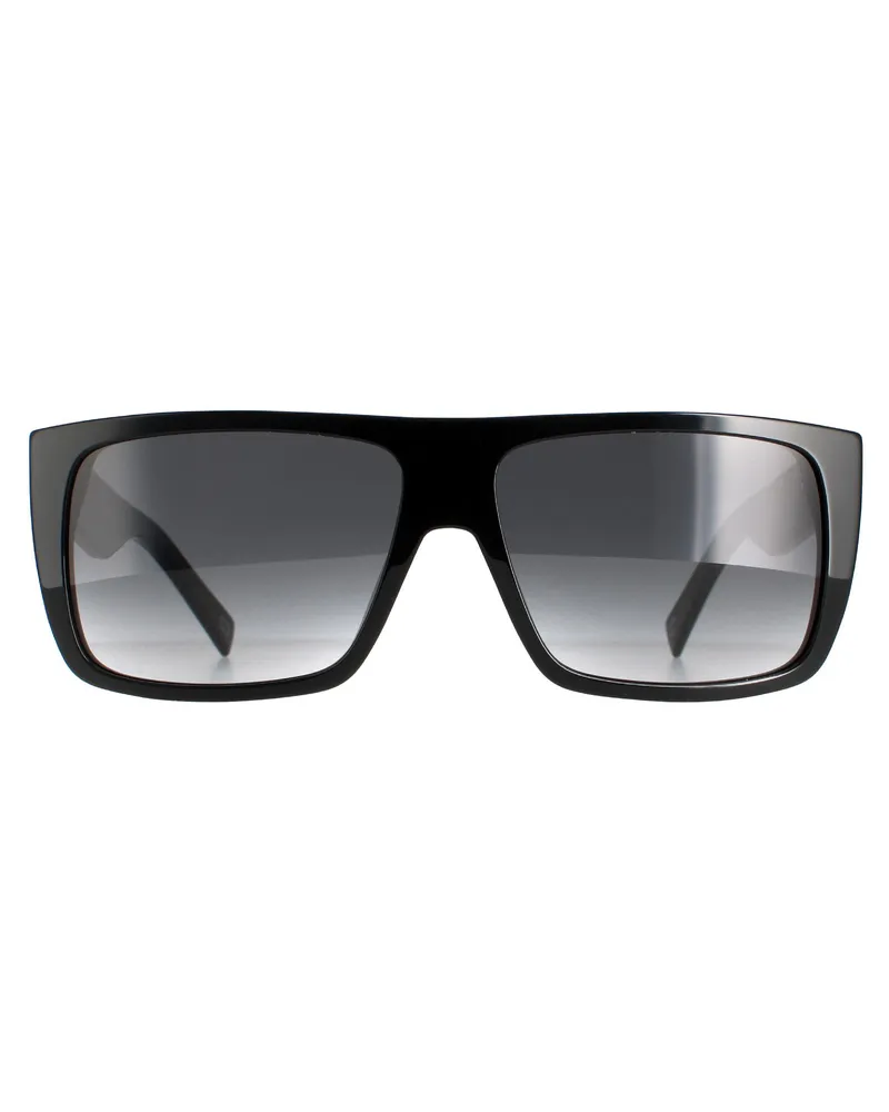 Marc Jacobs Rectangle Unisex Schwarz Dunkelgrau Gradient Icon 096/S Schwarz