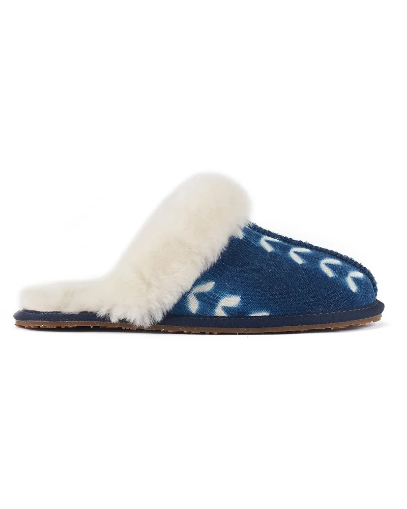 Australia Luxe Geschlossene Pantoletten in Indigo Blau