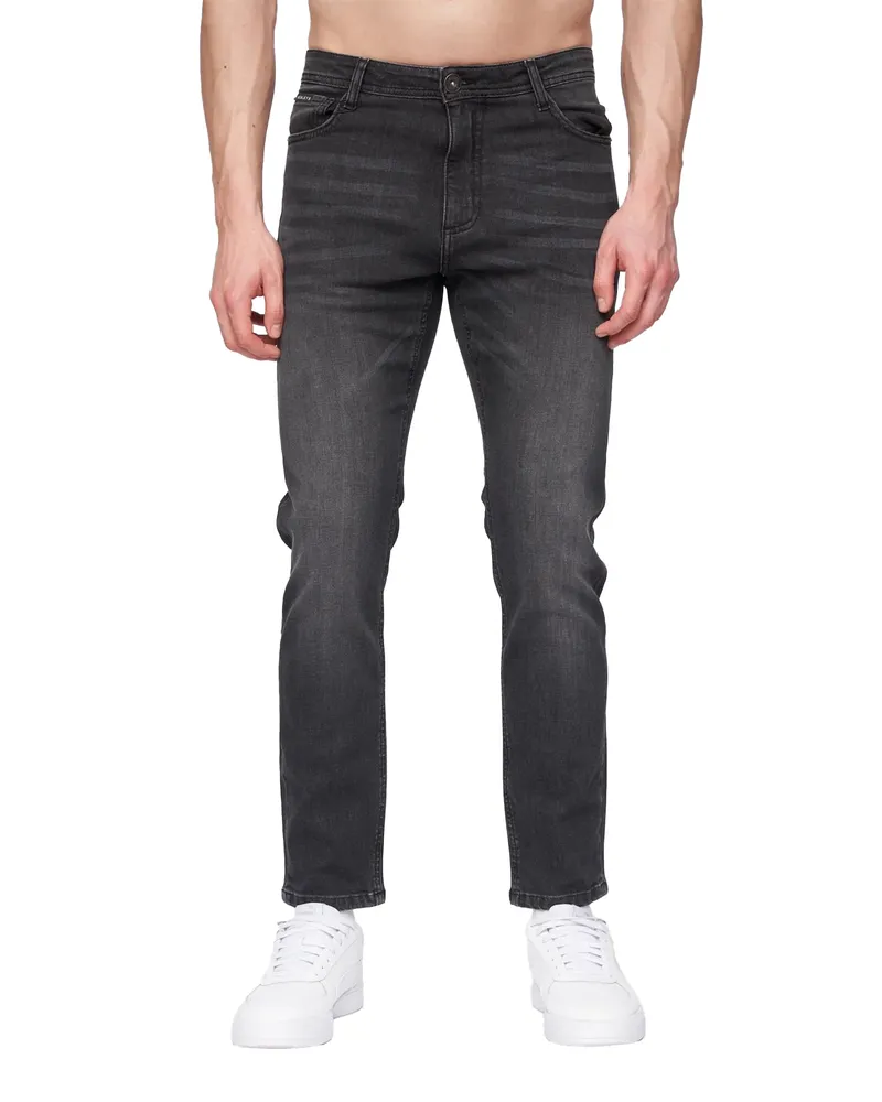 Henleys Craze Comfort" Jeans für Herren (Holzkohle Anthrazit