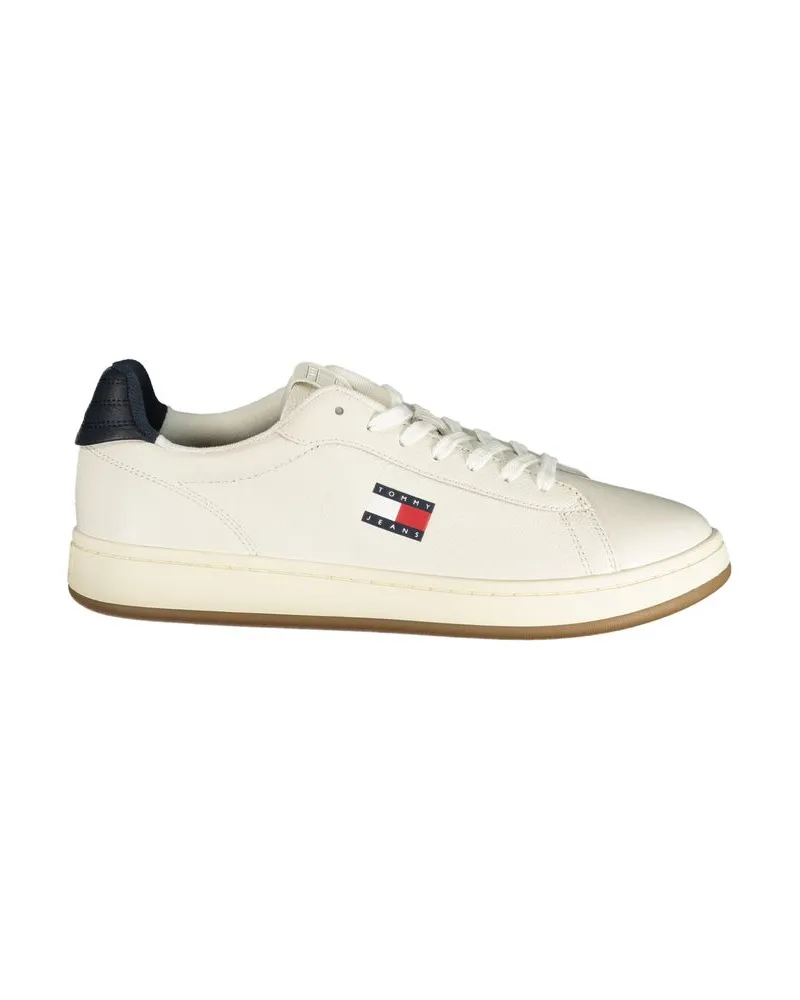 Tommy Hilfiger Herren-Sneaker aus Polyurethan (Bianco) - Weiß Weiß