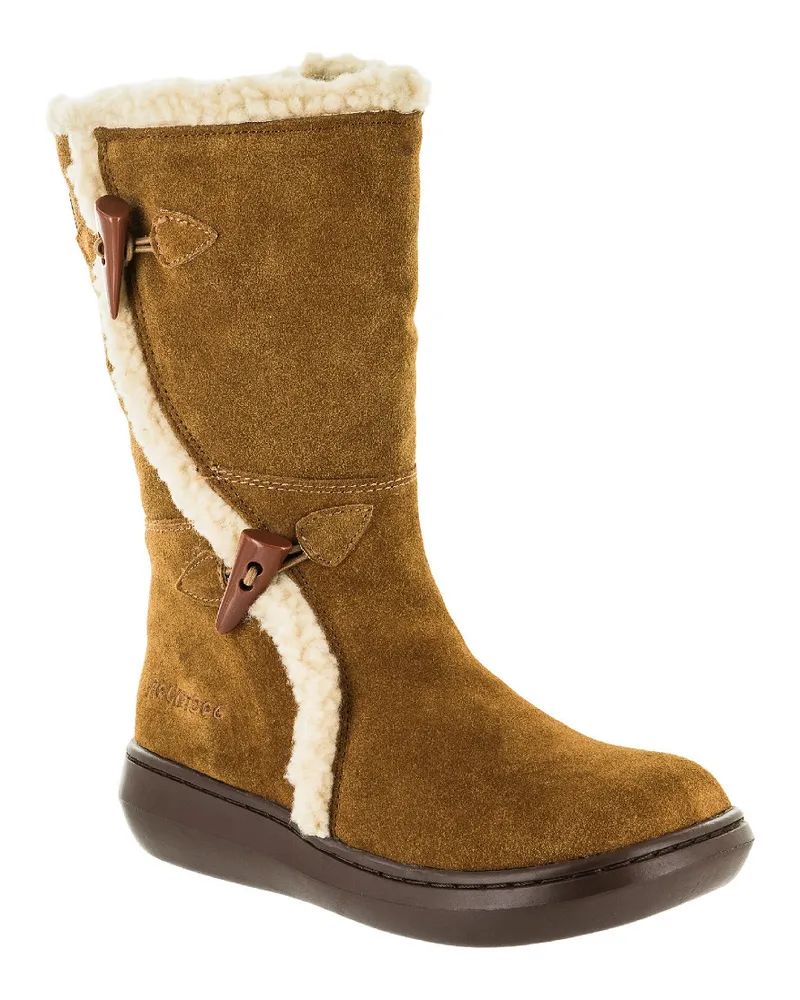 Rocket Dog Womens Slope Mid Calf Warm gefütterte Winterstiefel Braun