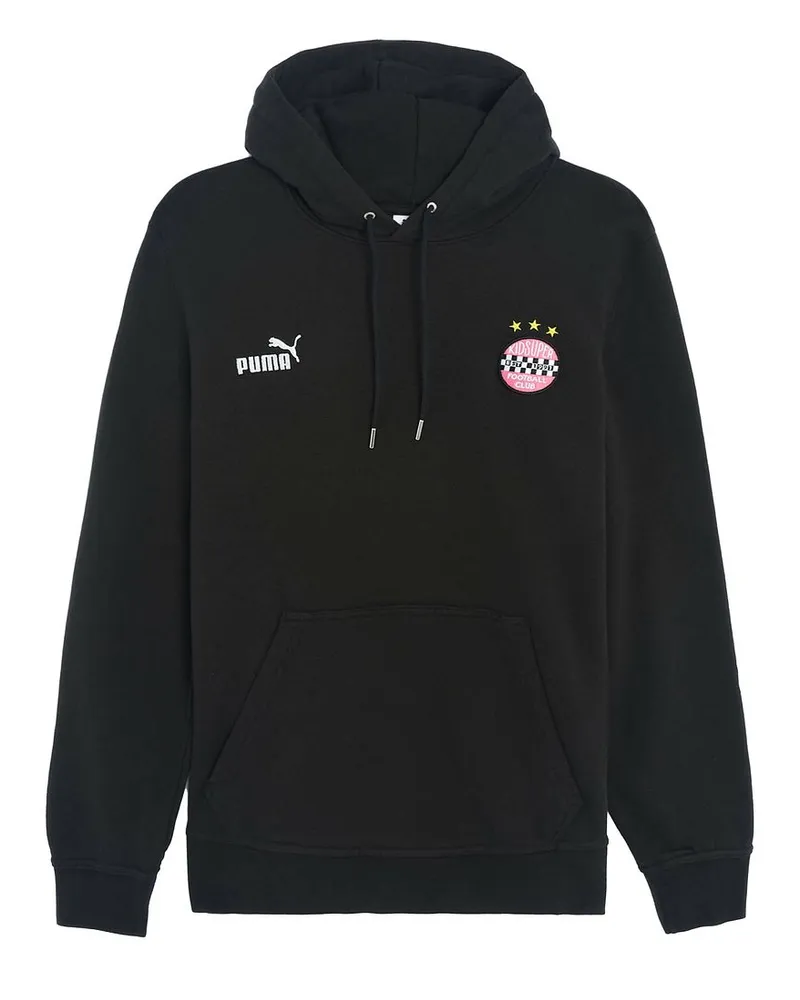 Puma x Kidsuper Studios Langarm schwarzer Pullover Herren Hoodie 530408 ​​01 Schwarz