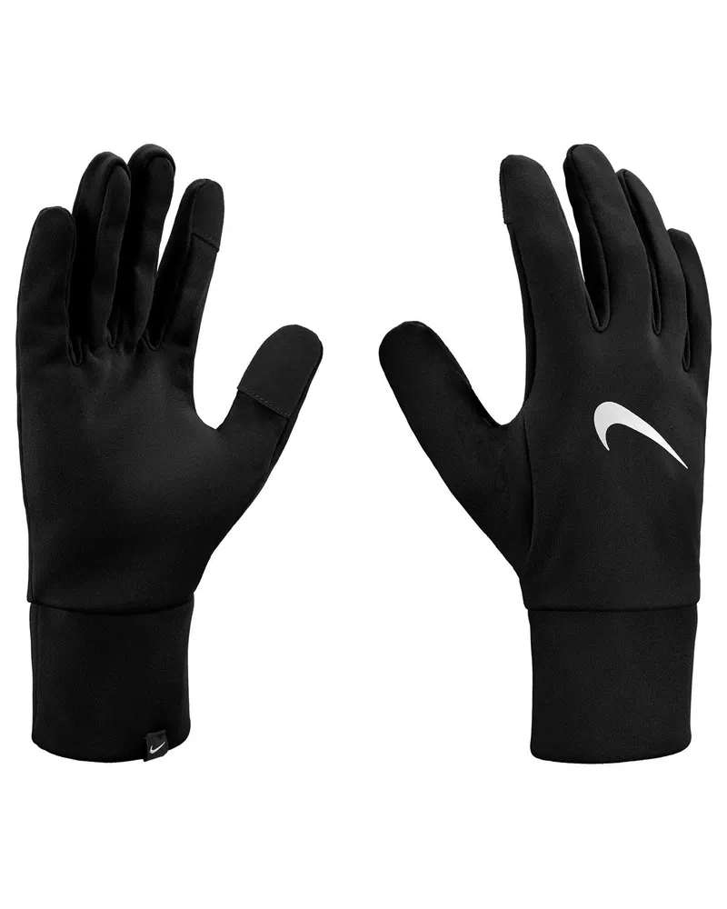 Nike Handschuhe für Herren, Therma-Fit, Fleece (Schwarz Schwarz