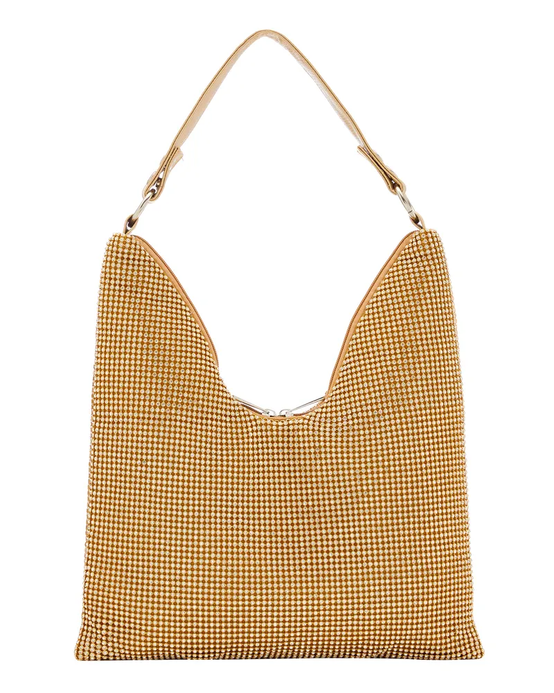 FAINA Handtasche Damen Gold Gold