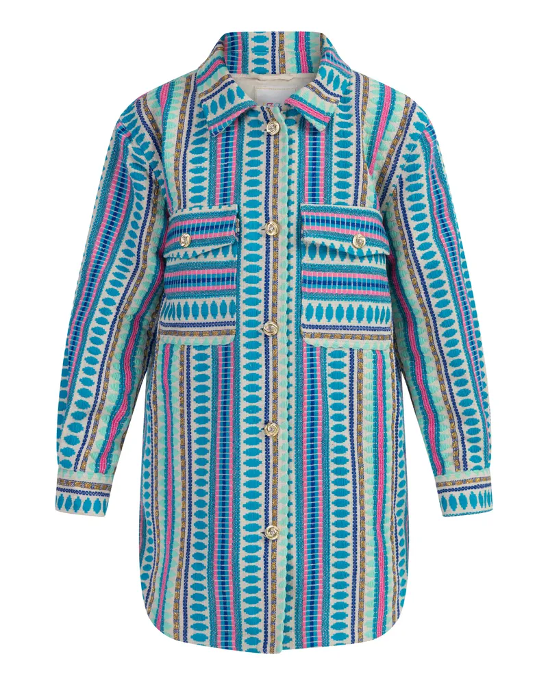 IZIA Hemdjacke Mädchen Mehrfarbig Blau Mehrfarbig