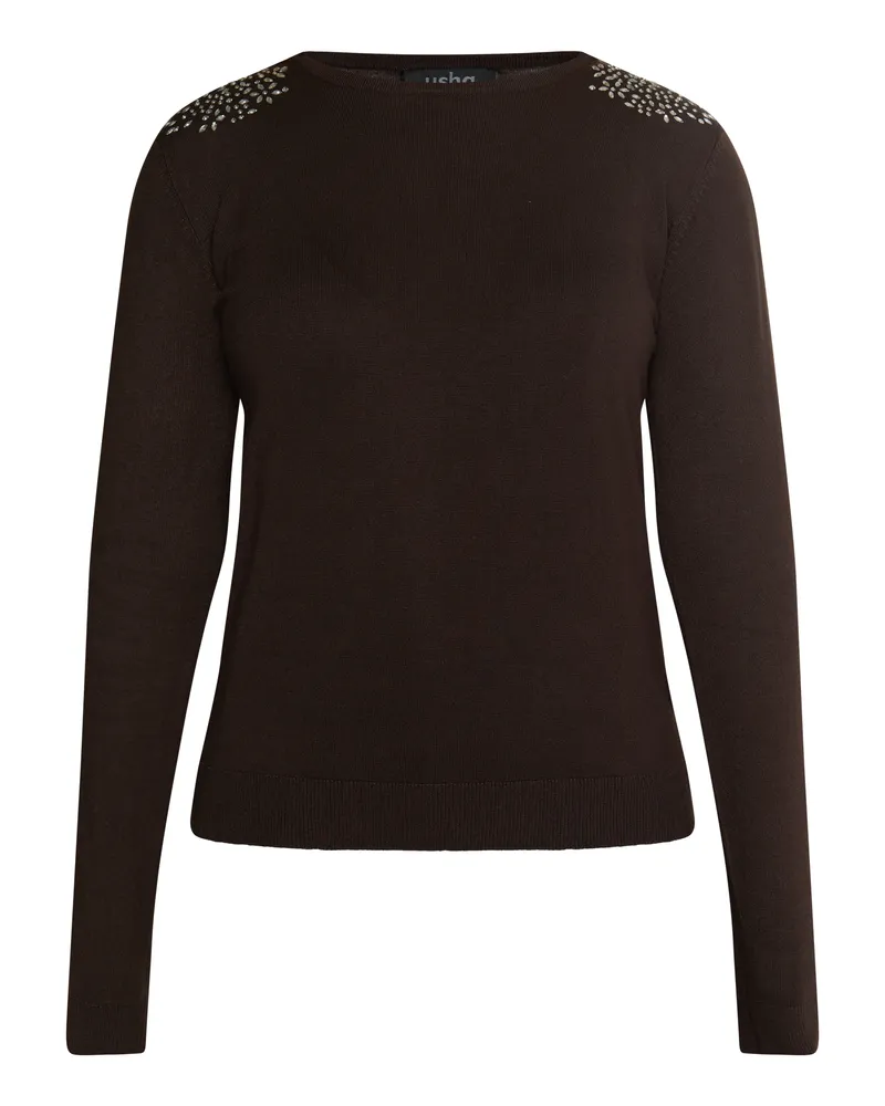 Usha Strickpullover für Damen - Dunkelbraun Dunkelbraun