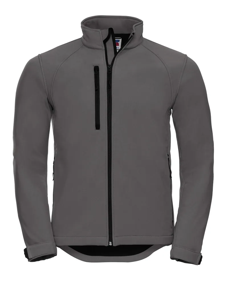 Russell Athletic Jerzees Colours Herren Jacke, wasser- und windabweisend (Dunkeltitanfarben Silber