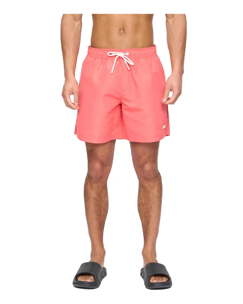 Henleys Henpool" Badeshorts für Herren (Koralle Korallenrot