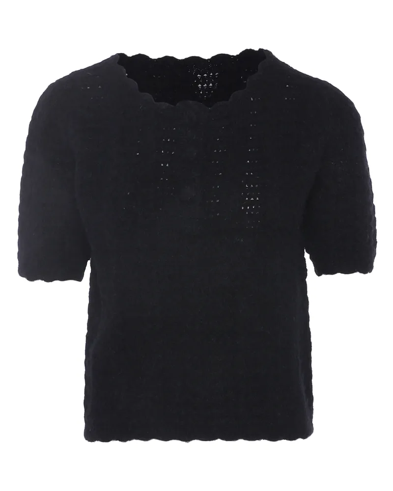 FAINA Pullover Damen schwarz Schwarz