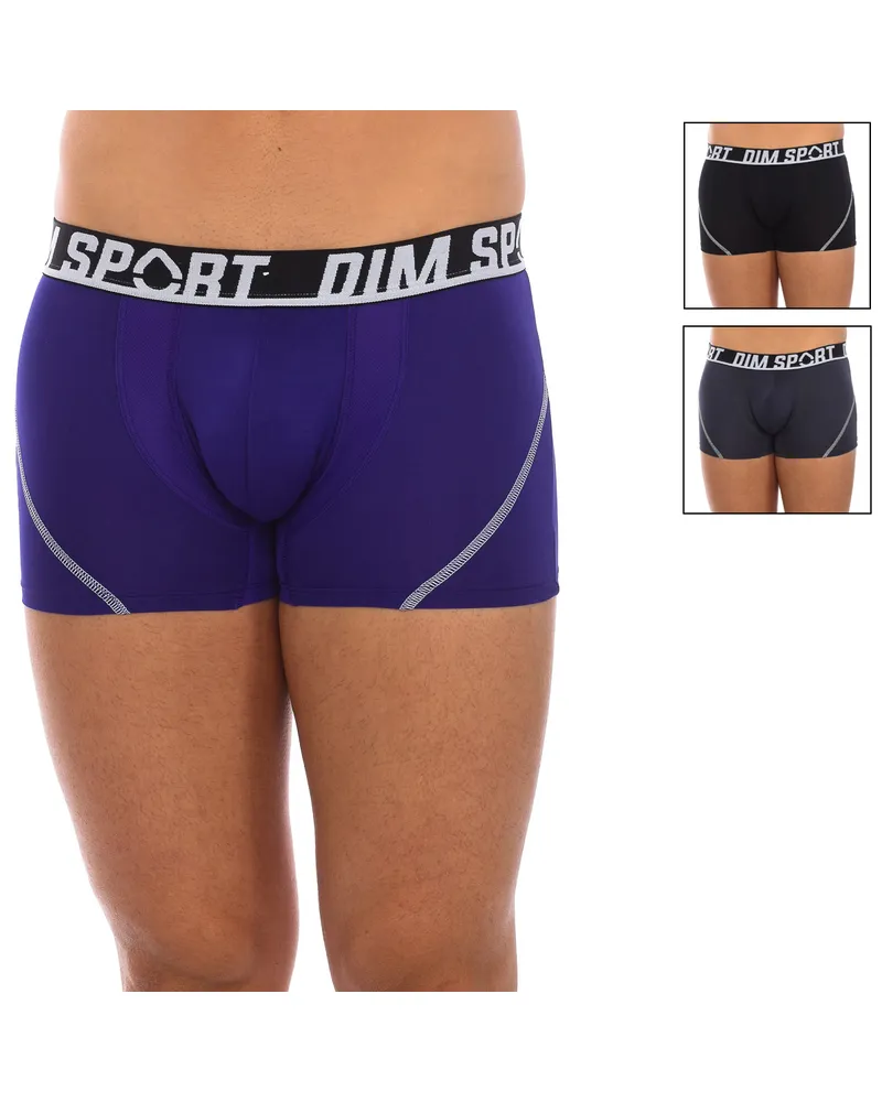DIM Pack-3 Boxershorts aus atmungsaktivem Stoff D08EW Herren Mehrfarbig