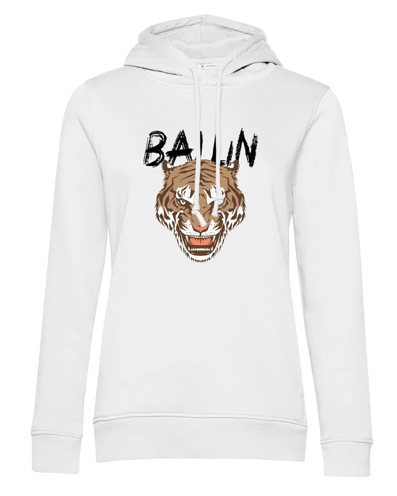 Ballin Tiger Hoodie von  Est. 2013 in der farbe Weiss und in größe Weiß