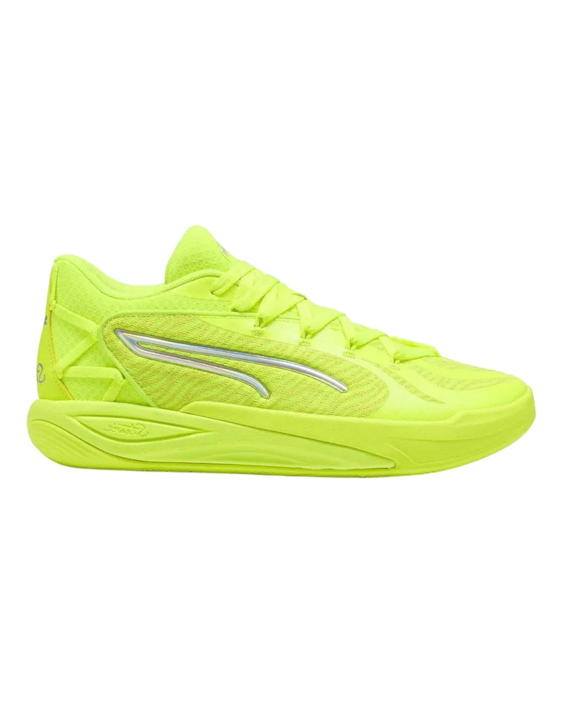Puma Stewie 4 Flawless" Basketball Schuhe für Herren (Limone Limettengrün