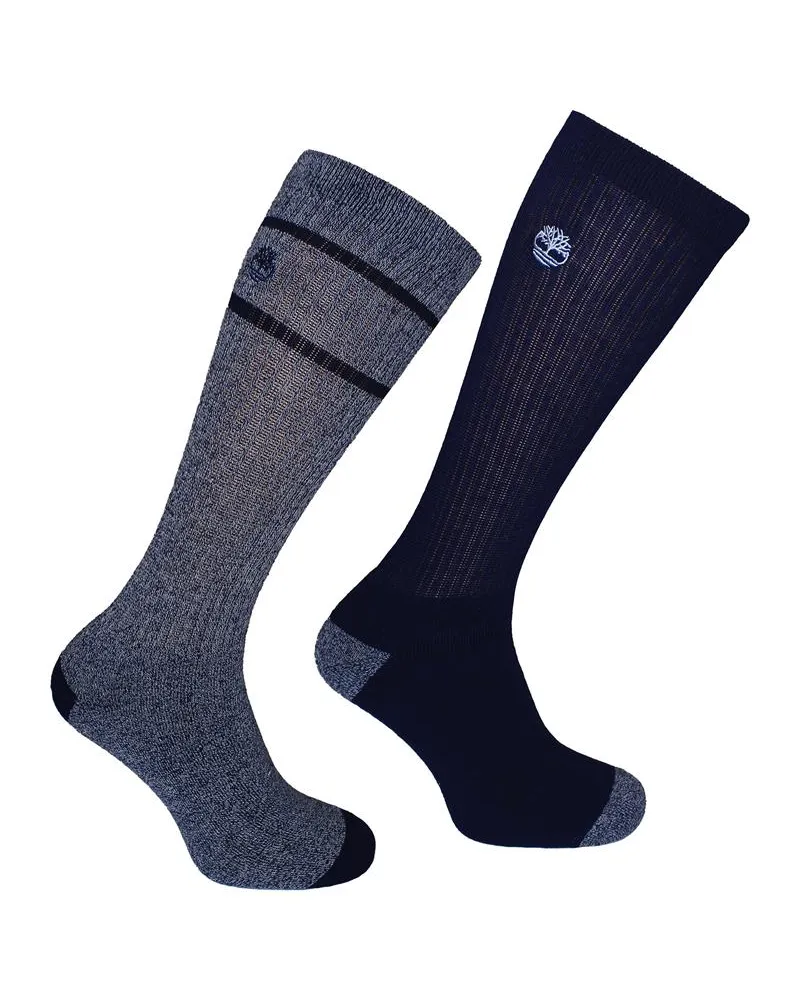 Timberland 2er-Pack Core Striped Herren Mehrfarbige Socken Mehrfarbig