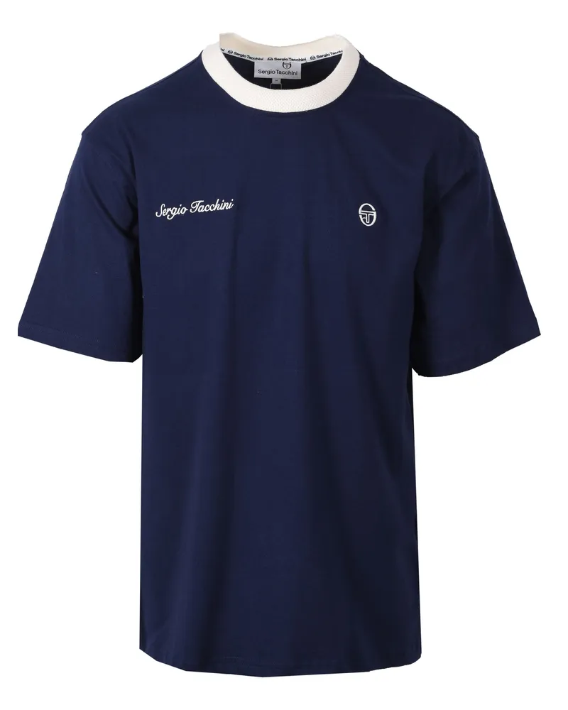 Sergio Tacchini Berto T‑Shirt - Marineblau Marineblau