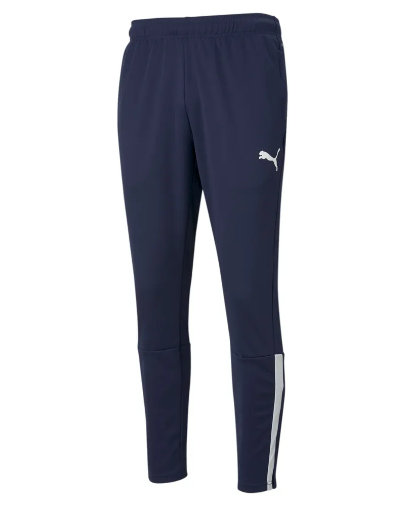 Puma Herren teamLIGA Trainingsfußballhosen Blau
