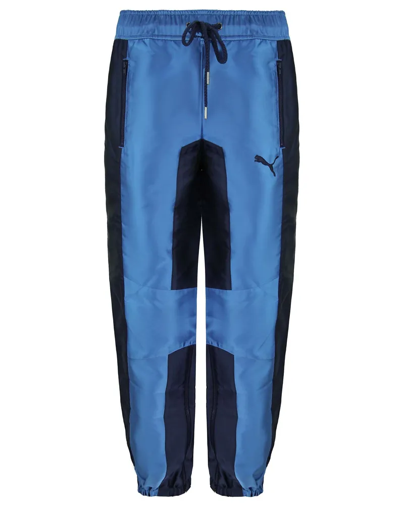 Puma x Rihanna Fenty Satin Damenjogginghose - Marineblau Marineblau
