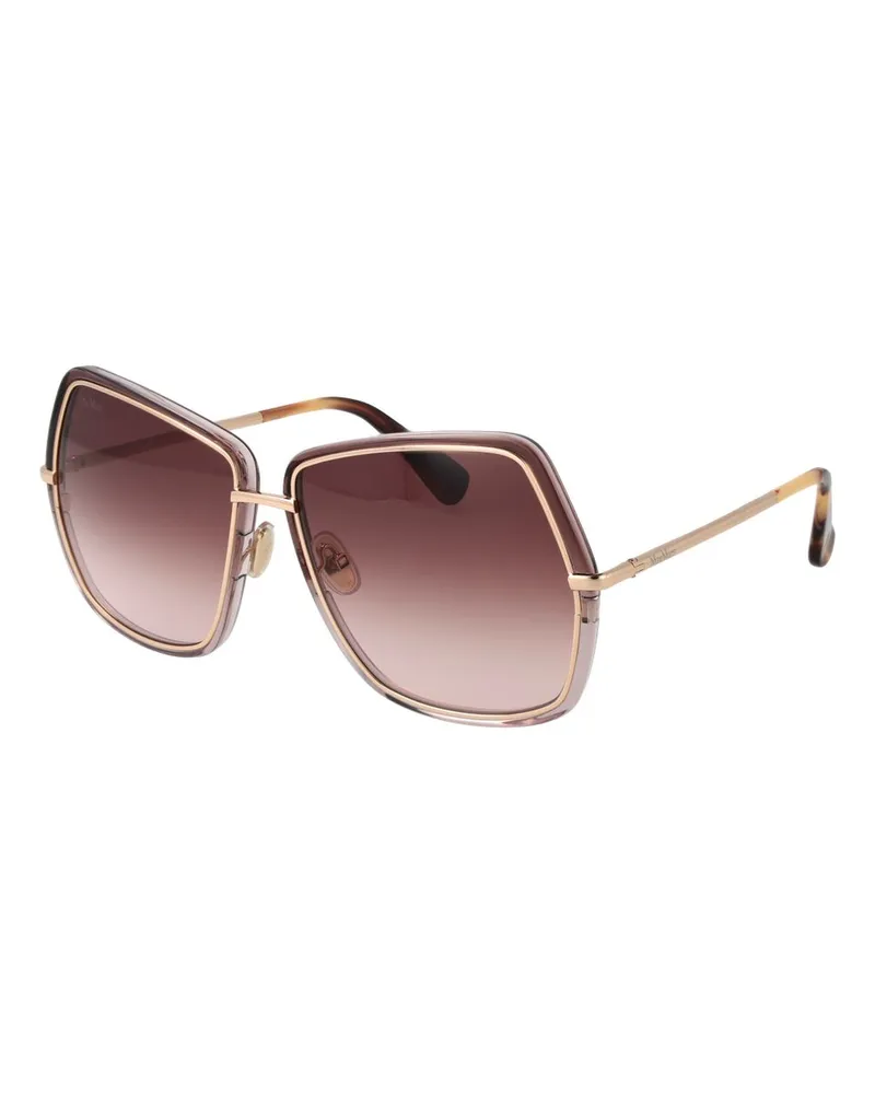 Max Mara Sonnenbrille Cognac
