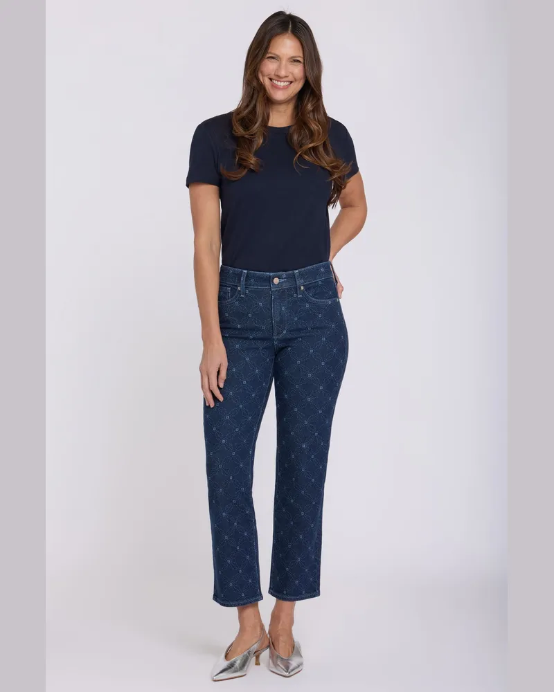 NYDJ not your daughter's Jeans  Marilyn Straight Ankle Jeans Blau