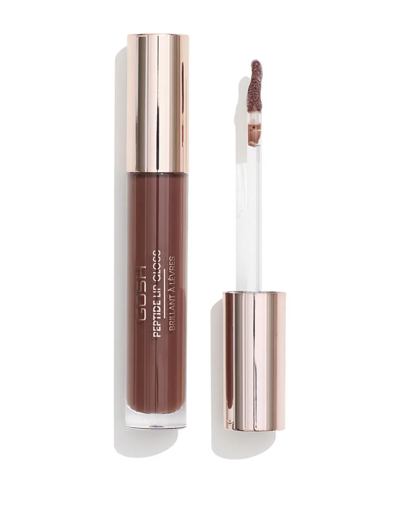 Gosh Copenhagen Peptide Lip Gloss Lipgloss #006-brownie 7 ml 