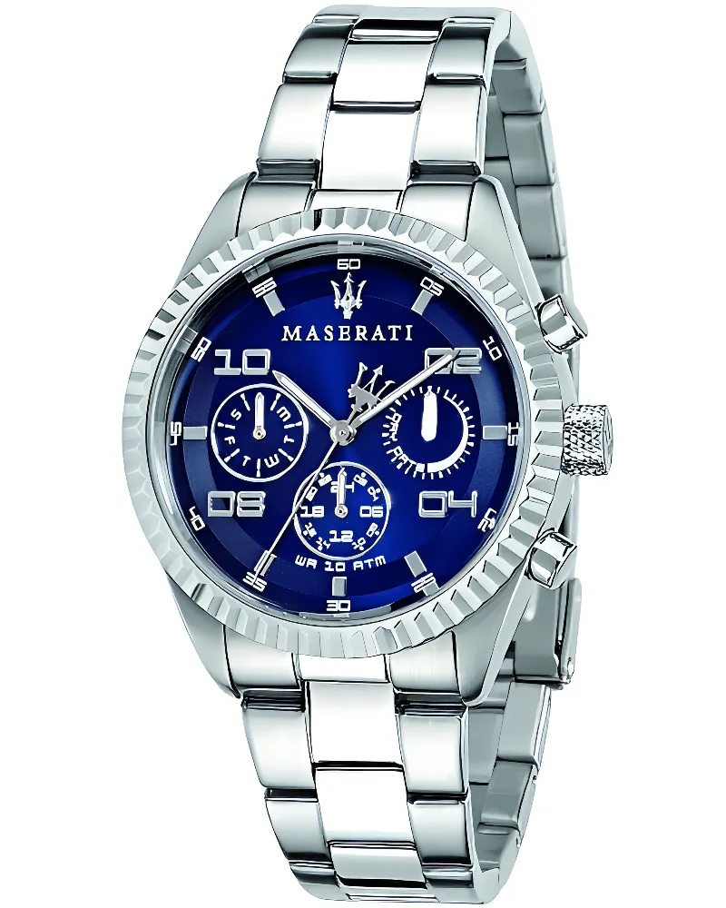 Maserati R8853100011 Chronograph für Herren - Silber Silber