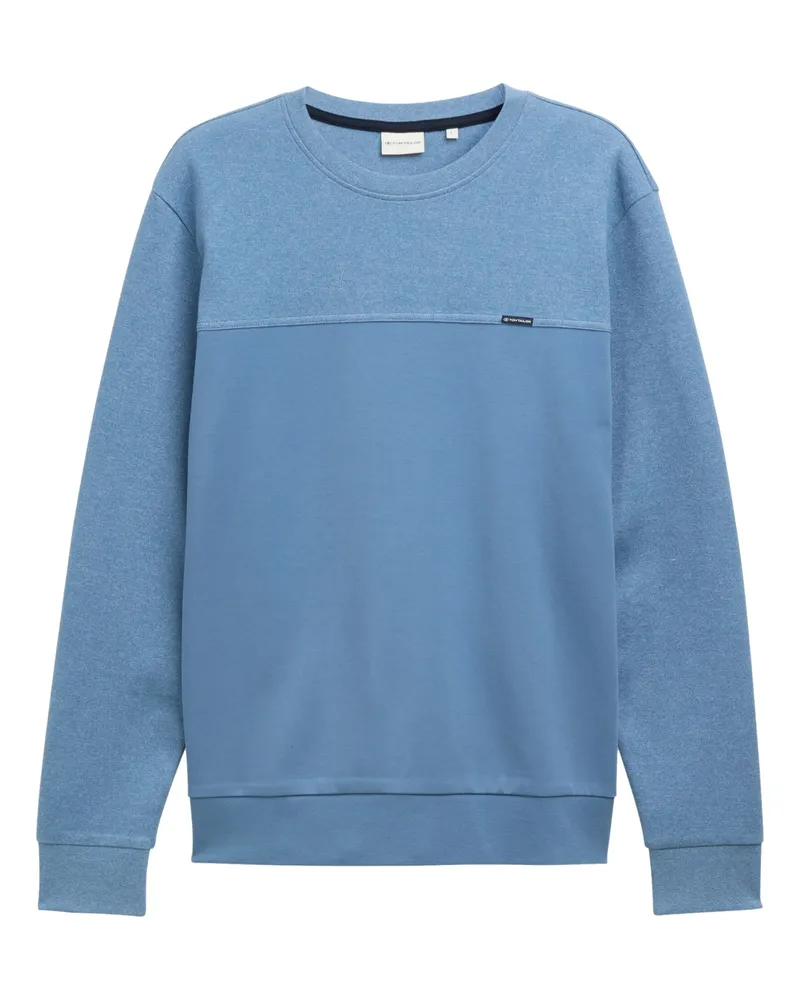 Tom Tailor Sweatshirt, Regular Fit - Hellblau Hellblau