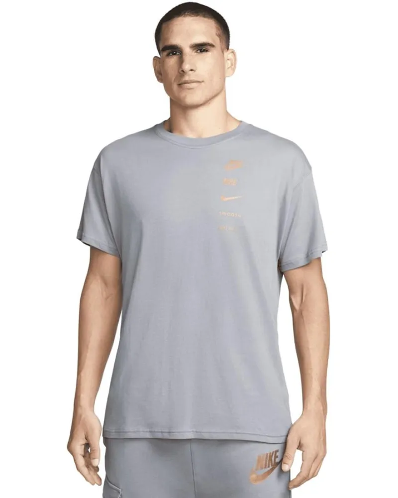 Nike Sportswear Standard Issue T-Shirt in Polar Grau Grau