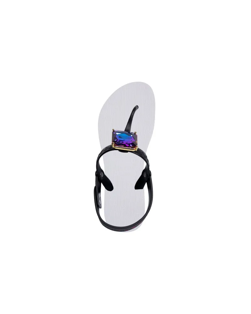 uzurii Selena Diamond Blue Flip Flop weiß Weiß