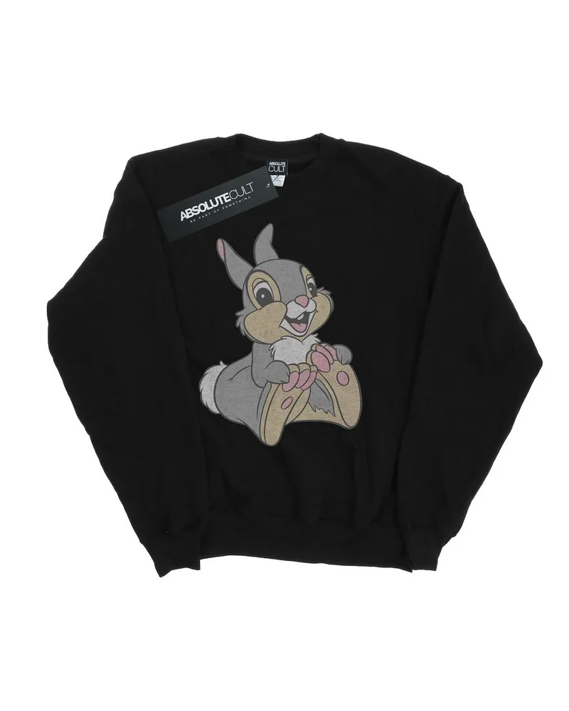 Disney Sweat - Fille (Noir Schwarz