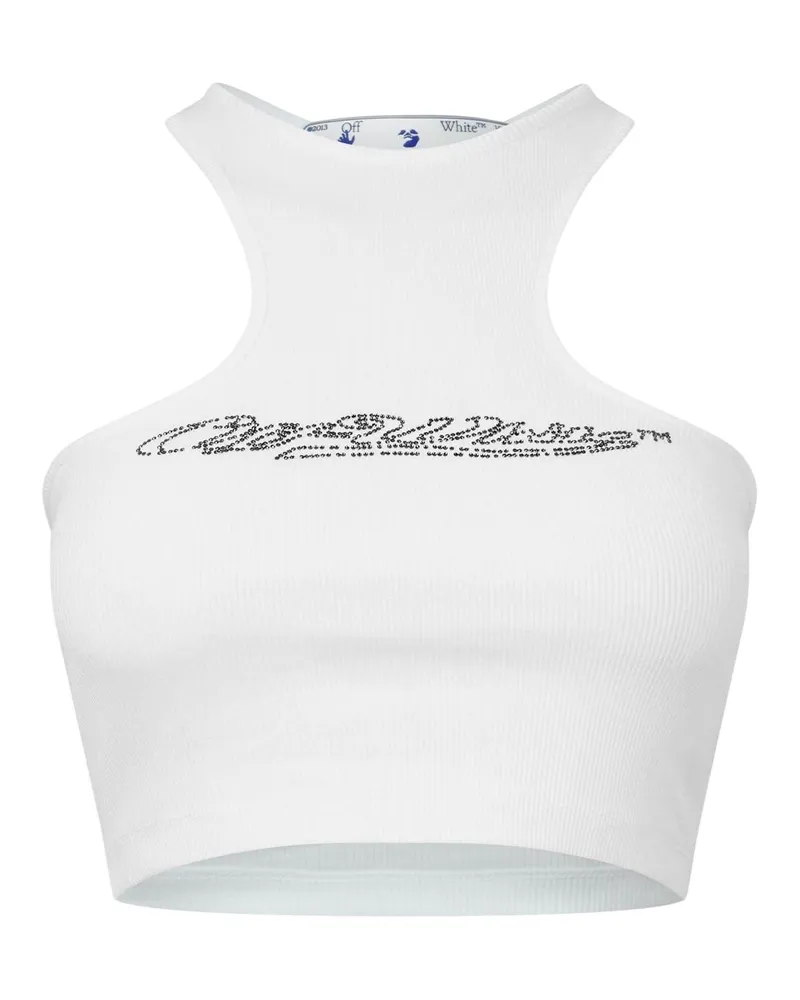 OFF-WHITE Off White - Ärmelloses Oberteil für Damen, leger (Weiß Weiß