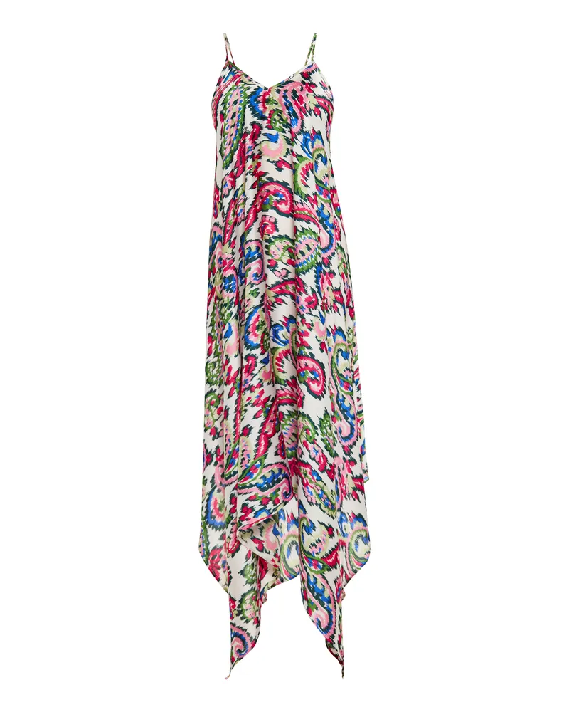 IZIA Kleid Damen Weiss Mehrfarbig Mehrfarbig