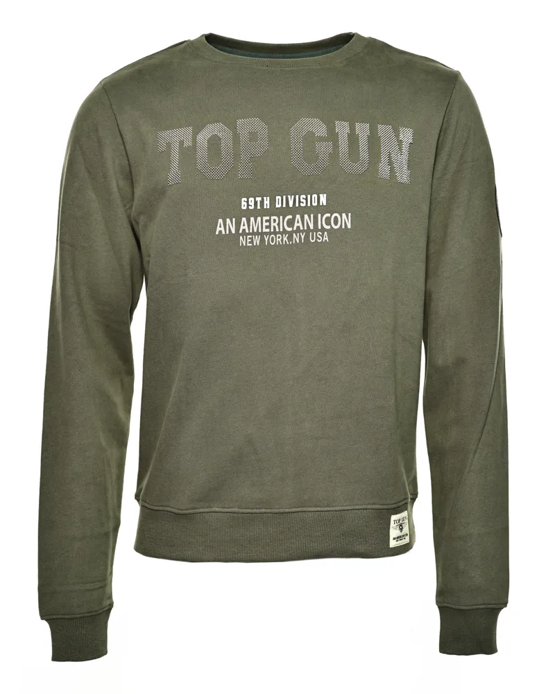 Top Gun Sweater TG20213007 Oliv