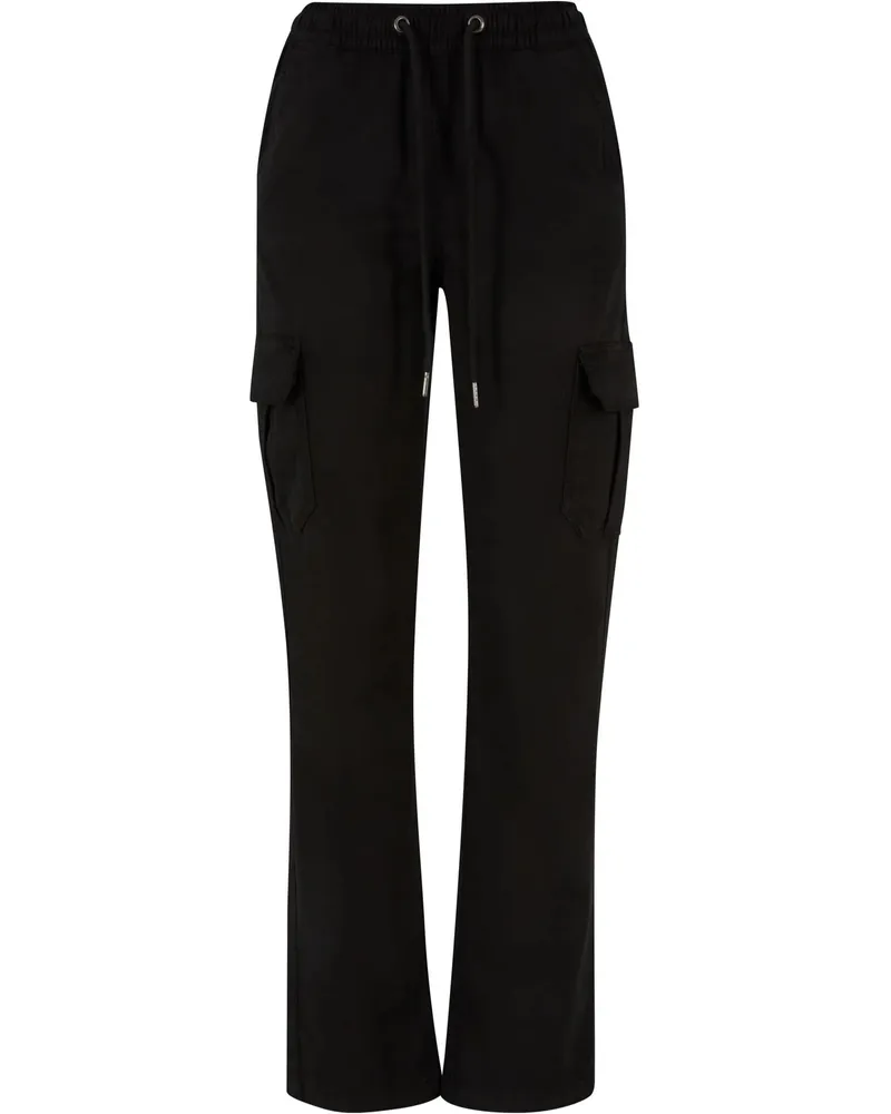 Urban Classics Cargo-Hose für Damen (Schwarz Schwarz