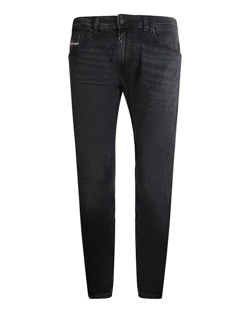 Diesel Tommer-R" Jeans für Herren (Schwarz Schwarz