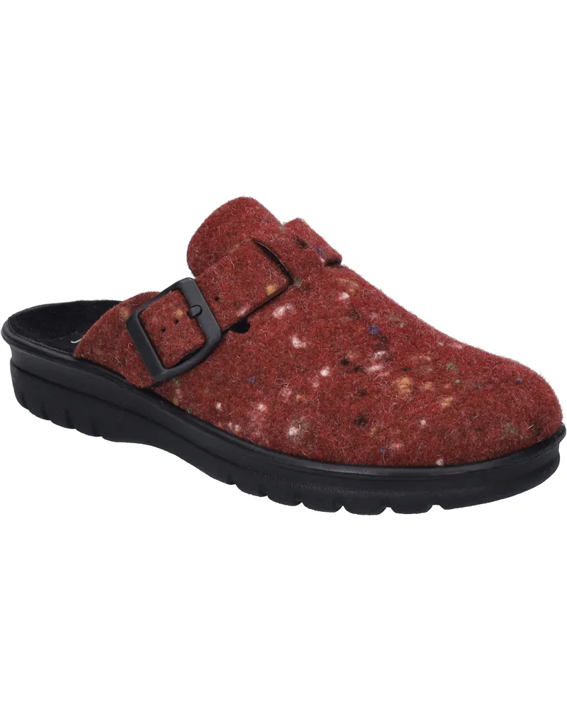 Josef Seibel Damen Hausschuh Metz 390 in carmin-multi Rot