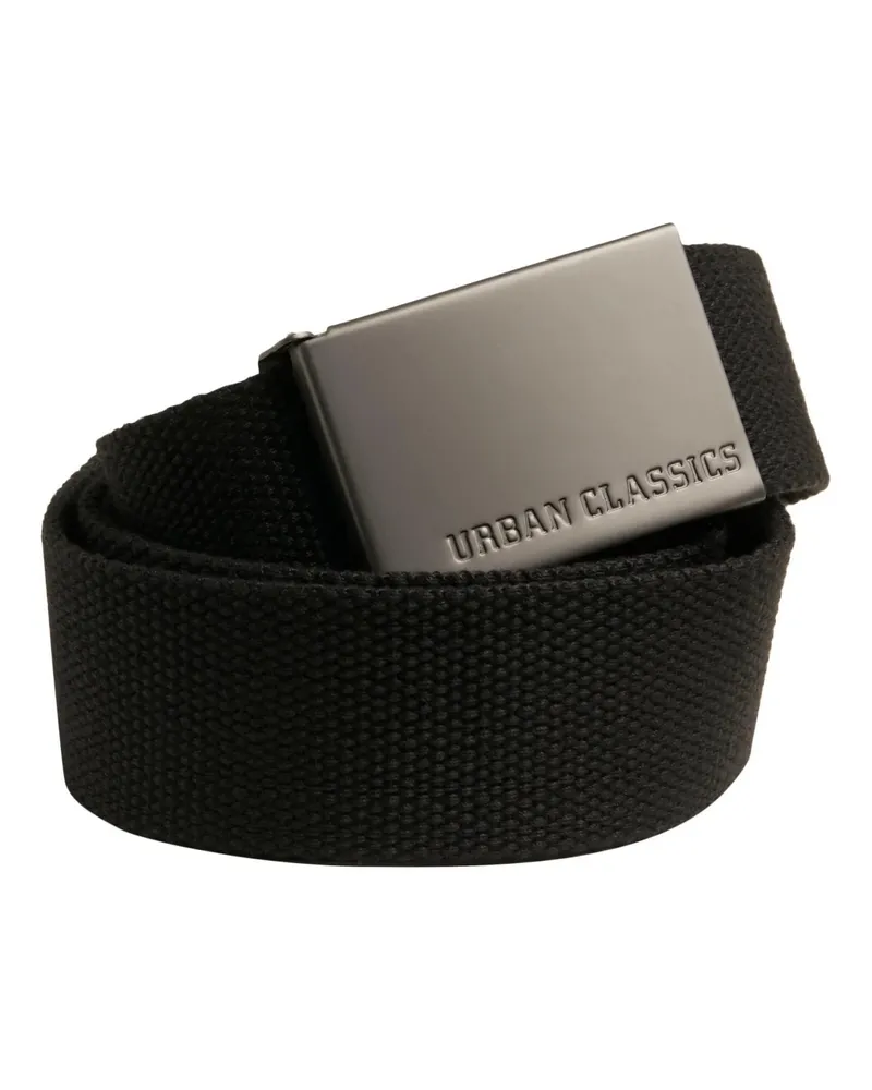 Urban Classics Gürtel, Canvas-Herren (Schwarz Schwarz