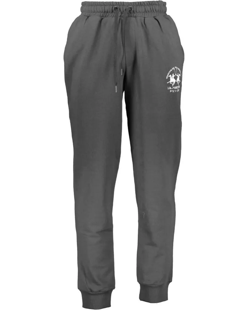 La Martina Herren Sweatpants aus grauer Baumwolle Grau