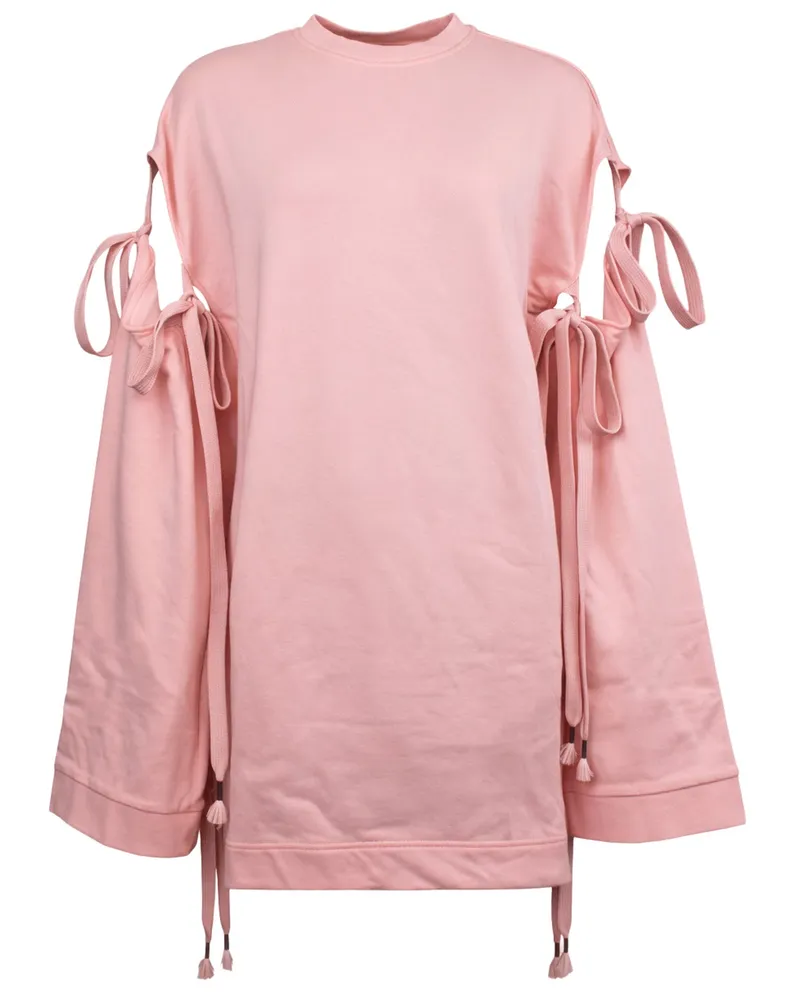 Puma x Rihanna Fenty Pullover mit asymmetrischem Saum für Damen in Pink Rosa