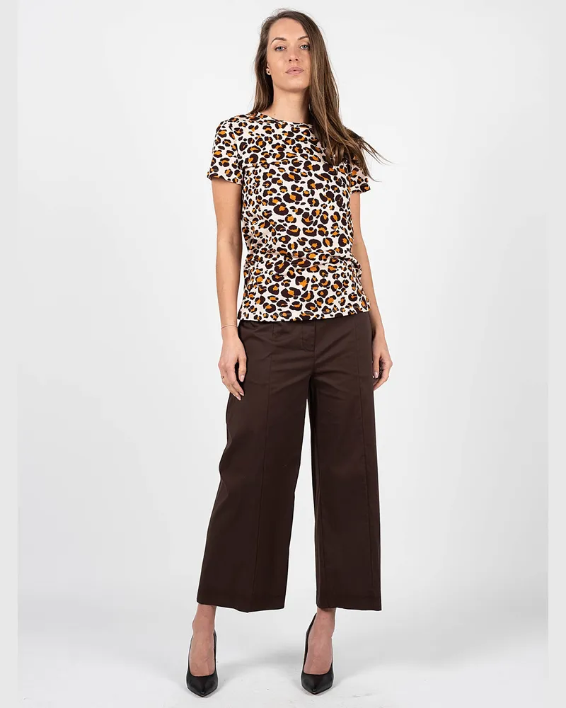 Patrizia Pepe T-Shirt Damen Braun Braun