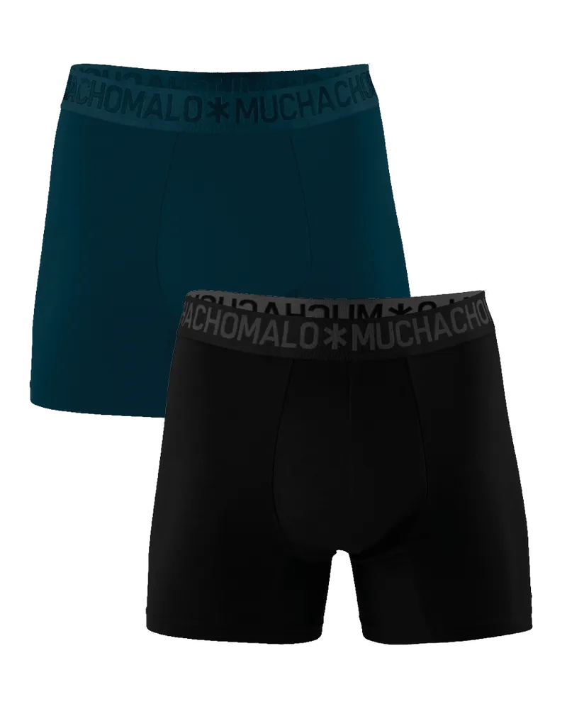 Muchachomalo Herren Boxer Shorts - 2er Pack - Herren Unterwäsche Mehrfarbig
