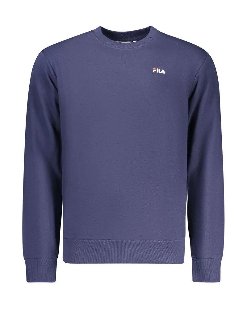 Fila Organic-Cotton Herren-Sweatshirt - Blau Blau