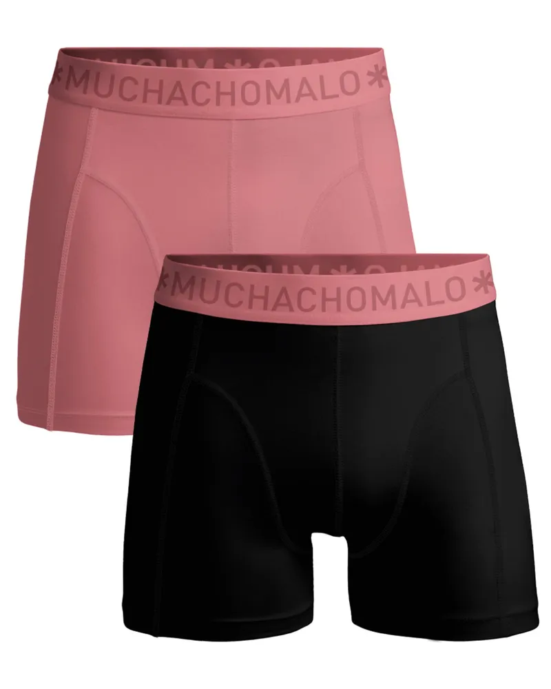 Muchachomalo Herren Boxer Shorts - 2er Pack - Herren Unterwäsche Mehrfarbig